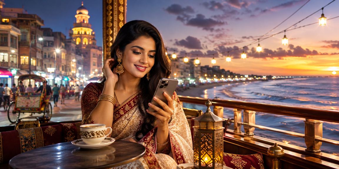 কক্সবাজার সমুদ্র সৈকতে মোবাইলে tkgo786 ক্যাসিনো ব্রাউজ করছেন একজন ব্যবহারকারী
